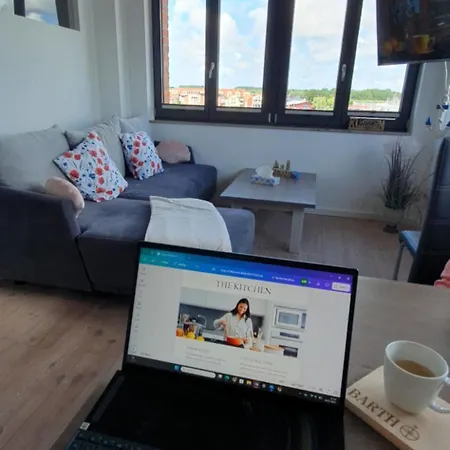 Hafenpanorama Speicherresidenz 4 5 * Barth